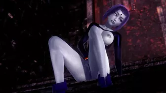 Raven fingering that pussy | Teen Titans 3D Porn