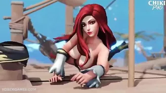 league of legends miss fortune pole dance