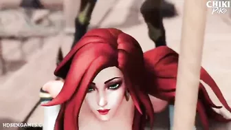 league of legends miss fortune pole dance