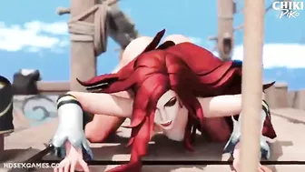 league of legends miss fortune pole dance