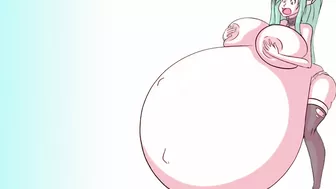 Hentai girl belly expansion, weight gain