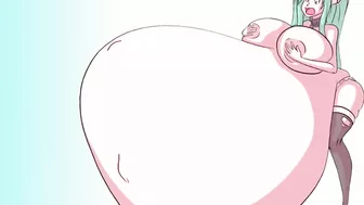 Hentai girl belly expansion, weight gain