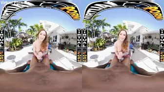 VIRTUAL PORN - Stepmom Sophia Locke Rubs You Down In VR