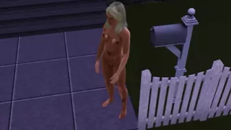 Husband and wife take turns to fuck with their neighbor | Porno Game 3d