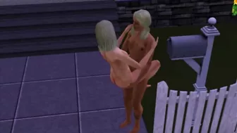 Husband and wife take turns to fuck with their neighbor | Porno Game 3d