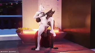 Yiff getting bred sensualy-Furry-3D animation