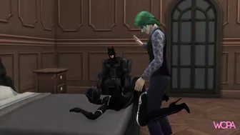 [TRAILER] Batman Horn. Joker having sex with Catwoman in front of Batman