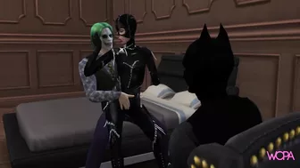 [TRAILER] Batman Horn. Joker having sex with Catwoman in front of Batman