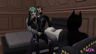 [TRAILER] Batman Horn. Joker having sex with Catwoman in front of Batman