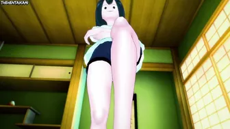 Hentai POV Feet Tsuyu Asui My Hero Academia