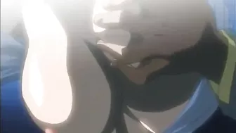 Anime Big Tits Girl Getting Creampie in Lab