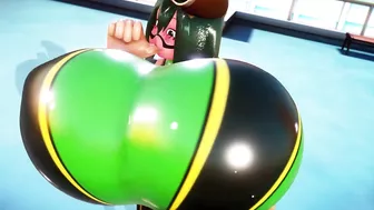 Tsuyu Asui Breast Expansion With Thumb Blowing | Imbapovi