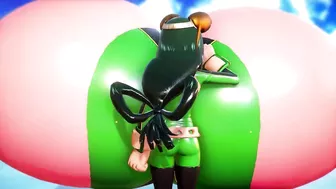 Tsuyu Asui Breast Expansion With Thumb Blowing | Imbapovi