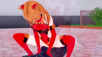 Asuka Cowgirl | Neon Genesis Evangelion Hentai Parody