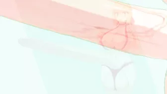 Futanari big dick crazy animation weird