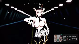 mmd r18 sexy fish net stocking babe 3d hentai