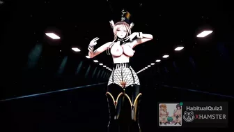 mmd r18 sexy fish net stocking babe 3d hentai