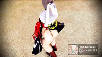 mmd r18 kancolle bitch commander Honolulu and St. Louis 3d hentai