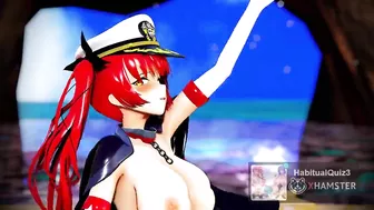 mmd r18 kancolle bitch commander Honolulu and St. Louis 3d hentai