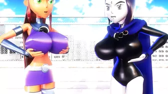 Raven and Starfire Breast Expansion | Imbapovi