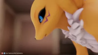 Sexy big ass Renamon pleasing you POV