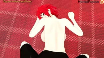 Rubbing your Dick on Tomo Aizawa Ass Tomo-chan Hentai Uncensored