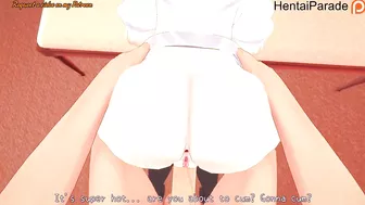 Anna Yamada Thigh Job Dangers in my Heart Hentai Uncensored