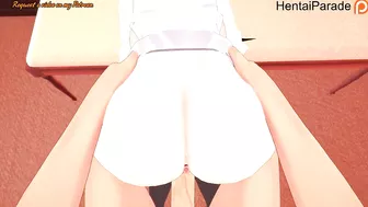 Anna Yamada Thigh Job Dangers in my Heart Hentai Uncensored