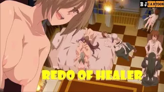 ANIME PORN Redo of Healer BUSTY ANIMATED Hentai Fuck bouncing tits cartoon extra boobs blonde sex