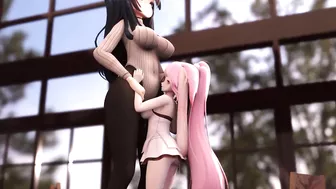 SvartLilja's Growing Embrace (Giantess growth animation)