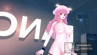 mmd r18 Ecksa size in Leotard Scarlet Devil Mansion happy halloween public event anal