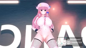 mmd r18 Ecksa size in Leotard Scarlet Devil Mansion super mario version 3d hentai