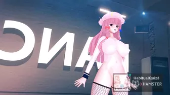 mmd r18 Ecksa size in Leotard Scarlet Devil Mansion lewd event dance 3d hentai