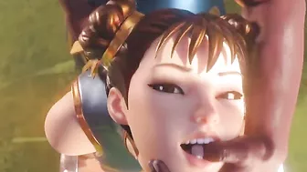 Fortnite Chun Li Gets Assfucked Hard Outside Opening Chest