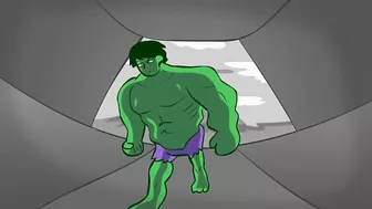 BLACK WIDOW X HULK! Marvel Hentai