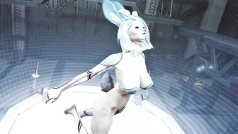 Cyber-Bunny (FFXIV/ Cyberpunk music video)