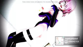 mmd r18 Mash Kyrielight sex appeal high erotic babe 3d hentai lewd show public