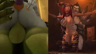 Split Screen Compilation #2 - World of Warcraft