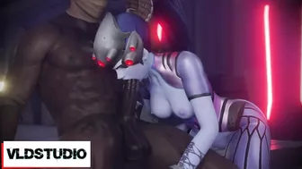 Widowmaker Gangbang BBC Hard Fucks Overwatch Hentai 3D Animation