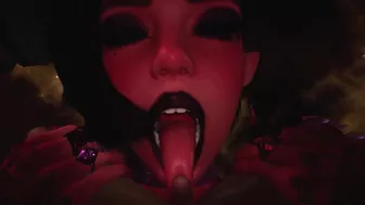 ( Giantess, Femdom, Vore, POV VR) Tasty Toy: Flame Demoness