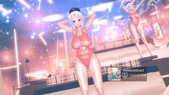 mmd r18 R18 TENGA Swimsuit sword saint dance 3d hentai