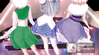 mmd r18 Hypnotic Youmu Sanae de Ghost Dance Kai sexy babe 3d hentai