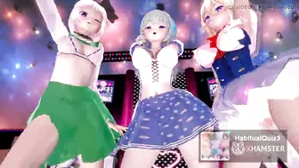 mmd r18 Hypnotic Youmu Sanae de Ghost Dance Kai sexy babe 3d hentai