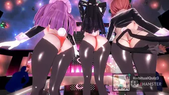 mmd r18 R18 Gyaku Bunny Orin Oku Pache de Ghost Dance Kai transparent 3d hentai