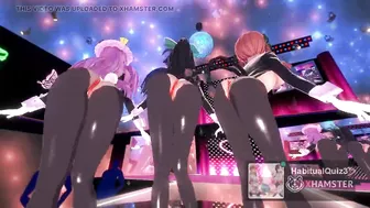 mmd r18 R18 Gyaku Bunny Orin Oku Pache de Ghost Dance Kai transparent 3d hentai