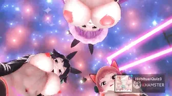 mmd r18 R18 Gyaku Bunny Orin Oku Pache de Ghost Dance Kai transparent 3d hentai