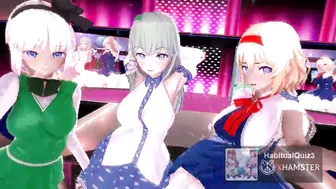 mmd r18 Hypnosis Alice Youmu Sanae de GhostDance Kai_Remake sexy bitch 3d hentai