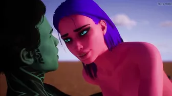 Alien Woman Gets Fucked My Alien Male - 3D Animation