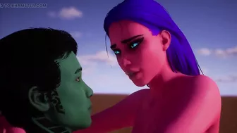 Alien Woman Gets Fucked My Alien Male - 3D Animation