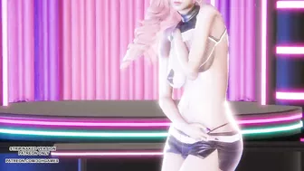 MMD KARA - CUPID Seraphine Sexy Kpop Dance 4K League of Legends KDA Korean Dance